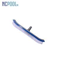 Flexible Wide Durable Handheld Cleaning Wall Brush With Handle Pool Vac Heads